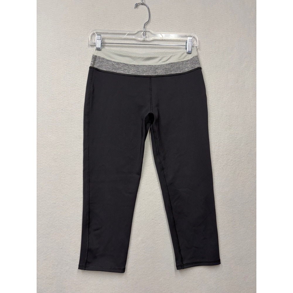 Patagonia Leggings Girls XL 14 Black 66655SP16 Cropped Athletic Yoga Pants